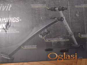 Kosa klupa za vežbanje trening fitness