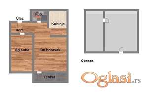 Odličan jednoiposoban stan u Sremskim Karlovcima