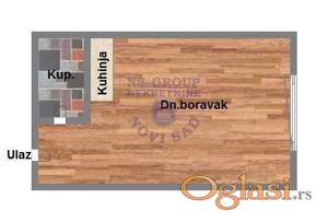 Garsonjera na potezu Somborske rampe