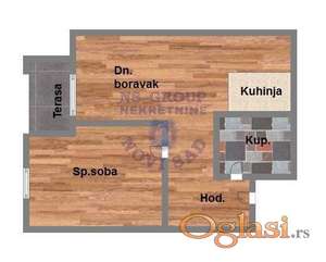 Izuzetan dvosoban stan u izgradnji!