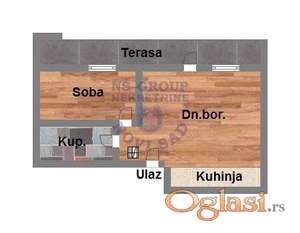 Odličan kvalitet gradnje - ADICE - 44m2