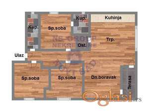 Cetvorosoban stan  na Adicama, 74m2