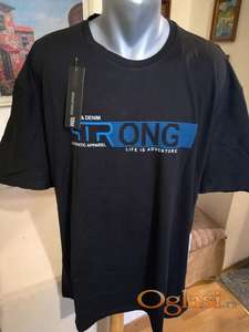 Nova muska pamucna majica Highlander u velikom broju 6XL Crna Novo