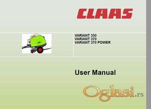 Claas Variant 350 370 370 Power