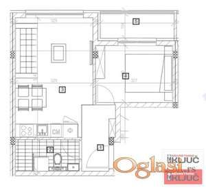 BLIZINA LIPOV GAJA, 34m2, Jednoiposoban sa PDV