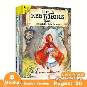 Brothers Grimm Fairy Tales Set - 8 knjiga engl. NOVO