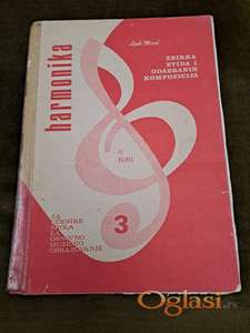Ljuba Micić, Harmonika, Zbirka etida i odabranih kompozicija  za treći razred
