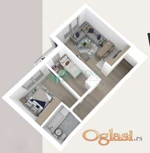 NA PRODAJU - Dvoiposoban stan na Podbari, mogućnost povrata PDV-a 
