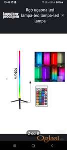 Lampa ugaona LED štap podna