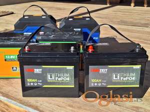 Baterija za kampera Akumulator litijum za kampere 100Ah NOVO