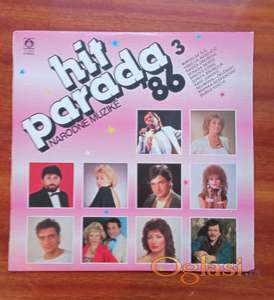 Hit parada narodne muzike broj 3. 1986 ( LP, PGPRTB )