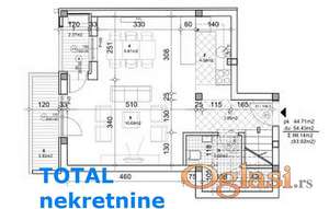STAN - NOVI SAD - TELEP - 94m2 - 190350 evra