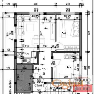 ADICE, 48m2, Dvoiposoban sa pdv, može Kredit