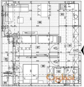 BULEVAR EVROPE-DVOIPOSOBAN STAN,BRZO USELJIV sa pdv-om