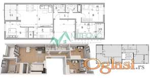 Veternik - Komforan četvorosoban stan - povrat PDV-a 