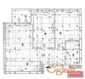 KOD LIMANA 4, 53m2, Dvoiposoban sa pdv, Izgradnja