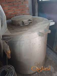 Industrijska električna peć (lonac) za topljenje olova i obojenih metala