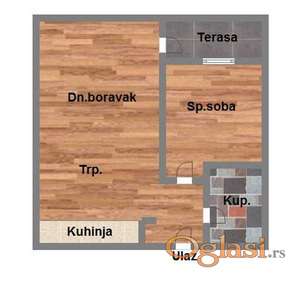 Dvosoban - Vrhunski kvalitet - 43m2 - PDV