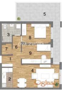 NOV, MODERAN STAN NA TELEPU – 78.56 m², 2.0, PETI SPRAT