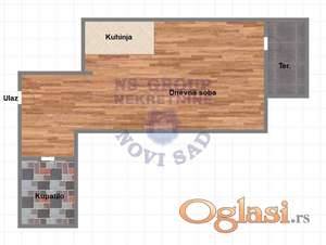 Garsonjera u izgradnji 30m2