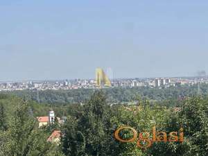 Novi Ledinci - panoramski pogled na Novi Sad, Dunav i Petrovaradinsku tvrđavu