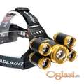 Lampa za glavu sa 5 led dioda XML T6