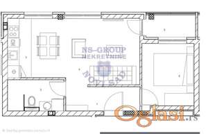 Dvosoban stan u izgradnji Telep