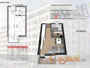 Nova Detelinara,garsonjera,izgradnja