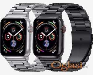 Metalna narukvica Apple Watch 9 8 7 6 5 4 3 2 1 SE Pro kaiš