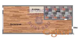 Garsonjera u Veterniku 25m2