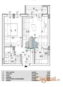 43m² – 107.000€ SA PDV-om TELEP (LIMAN V) 19998