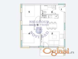 Trosoban,odlican,Vrdnik