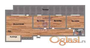 Cetvorosoban stan na Adici