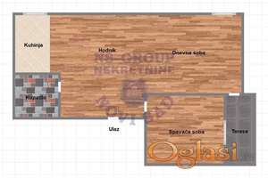 Jednoiposoban stan u Sadovima, 41m2