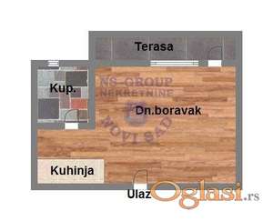 Garsonjera u centru Sremske Kamenice!