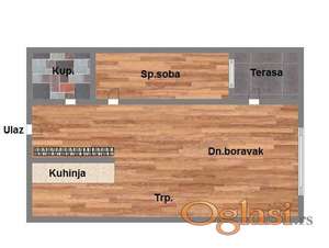 Odličan dvosoban stan na Bulevaru patrijarha Pavla, pdv, 38m2!