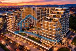 Luksuzan, do sada neuseljavan jednosoban stan u kompleksu Planet Residence – 39 m²