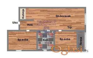 POVOLJAN DVOIPOSOBAN U IZGRADNJI!