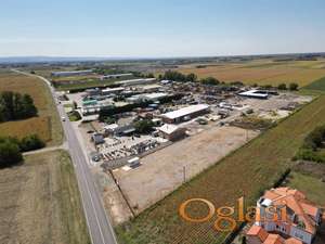 PLAC OD 3500 m2 NA SAMOM PUTU  NOVI SAD -  BAČKI JARAK, NA 3 MINUTA OD AUTO PUTA E 75  I  VELIKOG MARKETA RODA, SA VIDEO NADZOROM (kamerama) I KOMPLETNIM OSVETLJENJEM