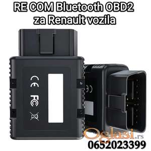 RE COM Bluetooth OBD2 za Renault Vozila Srpski jezik
