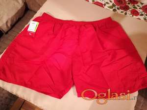 Novi muski sorts Fashion u velikom broju 8XL Crveni Novo