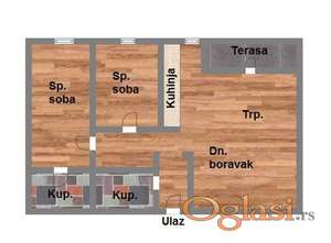 Fenomenalan trosoban u izgradnji lux objekta!