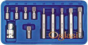 Spline ključevi set M5-M12 11 kom