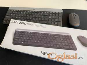 Logitech MK470 Slim Komplet Wireless Tastatura i mis