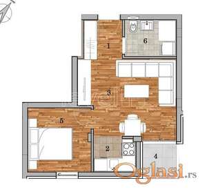 NOVI SAD - TELEP JUŽNI - 36.90 m2