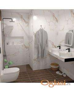 Ugradnja PVC panela kuhinja,kupatilo