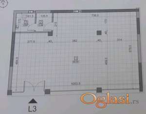 Lokal na atraktivnoj lokaciji