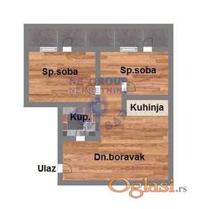 Dvoiposoban stan u izgradnji 48m2