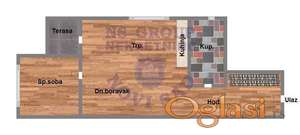 Dvosoban stan u izgradnji na Adicama