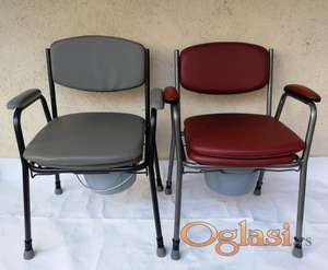 Toaletna stolica bez točkova